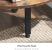 VASAGLE Raft de colt cu 5 etaje, tip biblioteca, cadru metal si polite lemn, 33x34x159cm, industrial, maro rustic si negru Household NewTrend