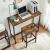 VASAGLE Set masa de bar cu 2 scaune, cadru din otel, blat lemn, design industrial, 100x40x90cm, maro rustic si negru Household NewTrend