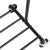 SONGMICS Suport pentru haine, cu raft si sina de agatat, cadru metalic, cu roti, 100x49x163cm, industrial, negru Household NewTrend