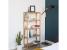 SONGMICS Raft de depozitare din bambus, 5 polite, pentru bucatarie sau baie, 130x60x26cm, maro natural Household NewTrend