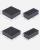 SONGMICS Organizatoare dulap sau sertar, set 8 cutii de depozitare a lenjeriei de corp, pliabile, 64x48x10cm, gri Household NewTrend