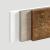 VASAGLE Raft de perete, set 3 bucati 30cm, 35cm si 40cm, 2 moduri de montare, maro rustic si negru Household NewTrend