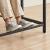 VASAGLE Birou de colt in forma de L, cu 2 rafturi de depozitare, 138x138x75cm, industrial, maro rustic si negru Household NewTrend