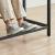 VASAGLE Birou de colt in forma de L, cu 2 rafturi de depozitare, 138x138x75cm, industrial, gri si negru Household NewTrend