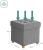SONGMICS Taburet pliabil cu sezut moale, spatiu de depozitare, maxim 300kg, 38x38x40cm, gri Household NewTrend
