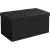 SONGMICS Taburet pliabil cu sezut moale, spatiu de depozitare 80litri, maxim 300kg, 76x38x38cm, negru Household NewTrend
