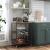 VASAGLE Carucior de servire pe roti, cu suport pentru sticle si pahare de vin, 40x60x82cm, Industrial, Vintage Maro/Negru Household NewTrend