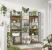 VASAGLE Biblioteca cu 14 rafturi din lemn, cadru metalic, 24x158x166cm, stil industrial, maro rustic si negru Household NewTrend