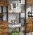 VASAGLE Biblioteca cu 14 rafturi din lemn, cadru metalic, 24x158x166cm, stil industrial, maro rustic si negru Household NewTrend