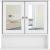 VASAGLE Dulap de baie de perete cu oglinda, 2 usi, compartiment deschis, rafturi reglabile, 13x56x58cm, alb Household NewTrend