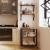 VASAGLE Rafturi de perete suspendate, set 2 bucati, 60x20x33cm, stil industrial, maro rustic si negru Household NewTrend