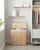 SONGMICS Cos de rufe din bambus, pliabil, cu captuseala detasabila lavabila, 3 compartimente, 150L, 60x40x60cm, natural Household NewTrend