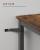 VASAGLE  Masa de bar pentru bucatarie, patrata, inalta, cadru de otel, 60x60x92cm, stil industrial, maro rustic si negru Household NewTrend