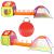 Loc de joaca 3 in 1 pentru copii, multifunctional, casuta, tunel si cort, 385x120x115cm, multicolor Household NewTrend