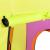 Loc de joaca 3 in 1 pentru copii, multifunctional, casuta, tunel si cort, 385x120x115cm, multicolor Household NewTrend