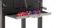 Gratar dreptunghiular pe carbuni, cu suport lateral si termometru capac, 115x60x108cm Household NewTrend