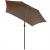 Umbrela terasa gradina, cu manivela si inclinare, GU23, diametru 260cm, maro Household NewTrend