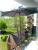 Umbrela terasa gradina, cu manivela si inclinare, GU21, diametru 260cm, gri antracit Household NewTrend