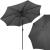 Umbrela terasa gradina, cu manivela si inclinare, GU200, diametru 300cm, gri antracit Household NewTrend
