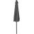 Umbrela terasa gradina, cu manivela si inclinare, GU200, diametru 300cm, gri antracit Household NewTrend