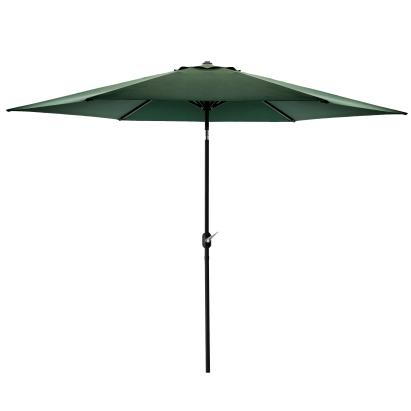 Umbrela terasa gradina, cu inclinare si husa, 300cm, Verde Household NewTrend