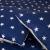 Cort copii Sersimo stil indian Teepee Tent cu fereastra, covoras gros si 2 perne, alb albastru inchis cu stelute Household NewTrend