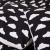 Cort copii Sersimo stil indian Teepee Tent cu fereastra, covoras gros si 2 perne, alb negru cu norisori Household NewTrend
