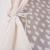 Cort copii Sersimo stil indian Teepee Tent cu fereastra, covoras gros si 2 perne, alb gri cu norisori Household NewTrend