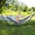 Hamac doua persoane cu franjuri si 2 perne, 200kg, 200×150 cm, gri inchis Household NewTrend
