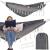 Hamac doua persoane cu franjuri si 2 perne, 200kg, 200×150 cm, gri inchis Household NewTrend
