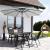 Umbrela terasa gradina, cu manivela si inclinare, diametru 300cm, Gri deschis Household NewTrend