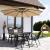 Umbrela terasa gradina, cu manivela si inclinare, diametru 300cm, Taupe Household NewTrend