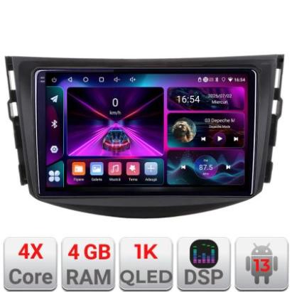 Navigatie Toyota RAV4 A-018  4+64 InCell Display 1K Android Waze USB Navigatie Internet Youtube Radio CarStore Technology
