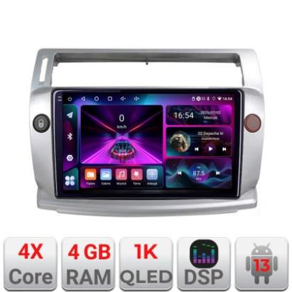Navigatie Citroen C4 Quad Core A-088  4+64 InCell Display 1K Android Waze USB Navigatie Internet Youtube Radio CarStore Technology