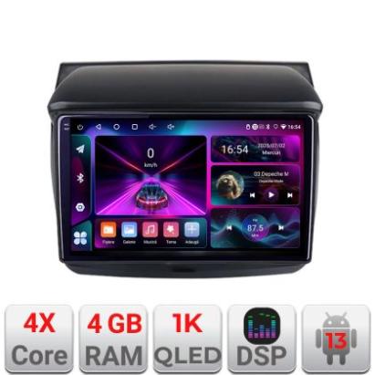 Navigatie Mitsubishi L200 2006-2014 A-094  4+64 InCell Display 1K Android Waze USB Navigatie Internet Youtube Radio CarStore Technology