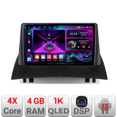 Navigatie Renault Megane 2 A-098  4+64 InCell Display 1K Android Waze USB Navigatie Internet Youtube Radio CarStore Technology