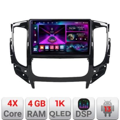 Navigatie Mitsubishi L200 2014-2020 A-1094  4+64 InCell Display 1K Android Waze USB Navigatie Internet Youtube Radio CarStore Technology