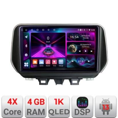 Navigatie Hyundai Tucson 2019 Quad Core A-1135  4+64 InCell Display 1K Android Waze USB Navigatie Internet Youtube Radio CarStore Technology