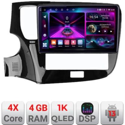 Navigatie Mitsubishi Oultander 2020- A-1230-20  4+64 InCell Display 1K Android Waze USB Navigatie Internet Youtube Radio CarStore Technology