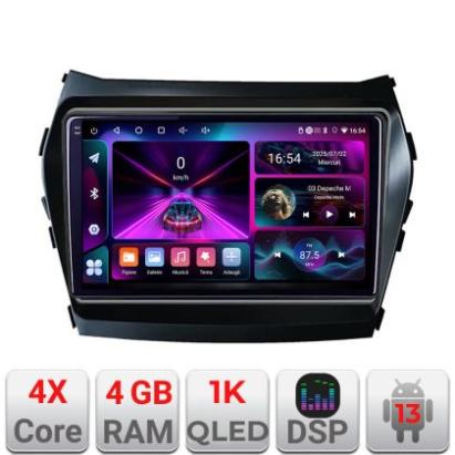 Navigatie Hyundai Santa Fe IX45 2012-2017 A-209-RK  4+64 InCell Display 1K Android Waze USB Navigatie Internet Youtube Radio CarStore Technology