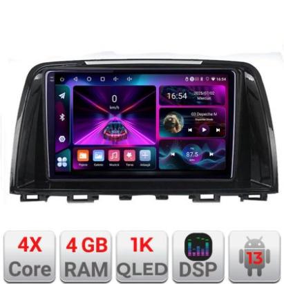 Navigatie Mazda 6 2013-2017 A-223  4+64 InCell Display 1K Android Waze USB Navigatie Internet Youtube Radio CarStore Technology
