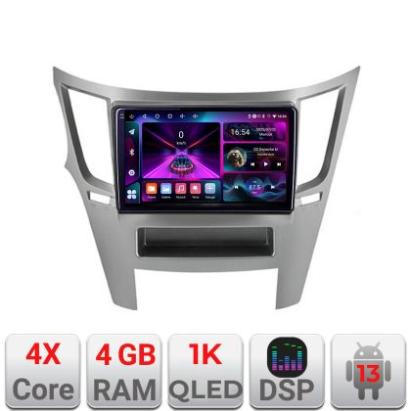 Navigatie Subru Legacy 2010-2015 A-458  4+64 InCell Display 1K Android Waze USB Navigatie Internet Youtube Radio CarStore Technology