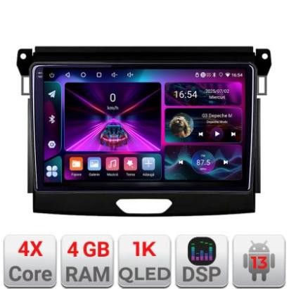 Navigatie Ford Ranger A-574  4+64 InCell Display 1K Android Waze USB Navigatie Internet Youtube Radio CarStore Technology