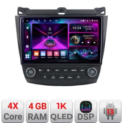 Navigatie Honda Accord 2004-2008 A-ACCORD cu Android Radio Bluetooth Internet  4+64 InCell Display 1K CarStore Technology