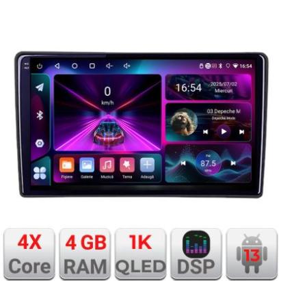 Navigatie Citroen Berlingo 2008-2018 A-berlingo  4+64 InCell Display 1K Android Waze USB Navigatie Internet Youtube Radio CarStore Technology