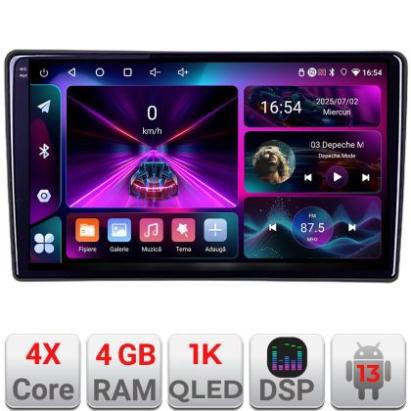 Navigatie Citroen C3 intre anii 2018- A-C3  4+64 InCell Display 1K Android Waze USB Navigatie Internet Youtube Radio CarStore Technology