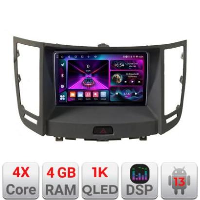 Navigatie Infinity FX intre anii 2009-2012 Android radio gps internet  4+64 InCell Display 1K Kit-fx35+EDT-E209-RK CarStore Technology