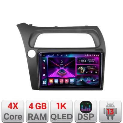 Navigatie Honda Civic Hatchback 2006-2012 A-hatchback  4+64 InCell Display 1K Android Waze USB Navigatie Internet Youtube Radio CarStore Technology