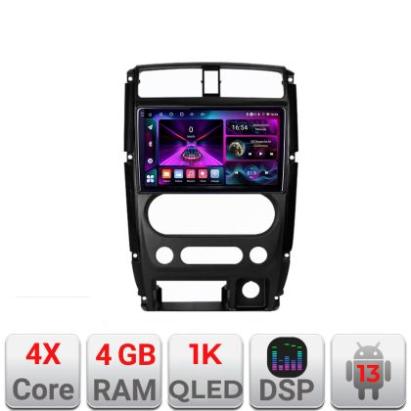 Navigatie Jimny 2007-2016 A-JIMNY07  4+64 InCell Display 1K Android Waze USB Navigatie Internet Youtube Radio CarStore Technology