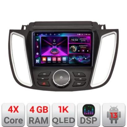 Navigatie Ford Kuga 2015-2020 SYNC2 si SYNC3  4+64 InCell Display 1K Android Waze USB Navigatie Internet Youtube Radio Kit-kuga+EDT-E CarStore Technology